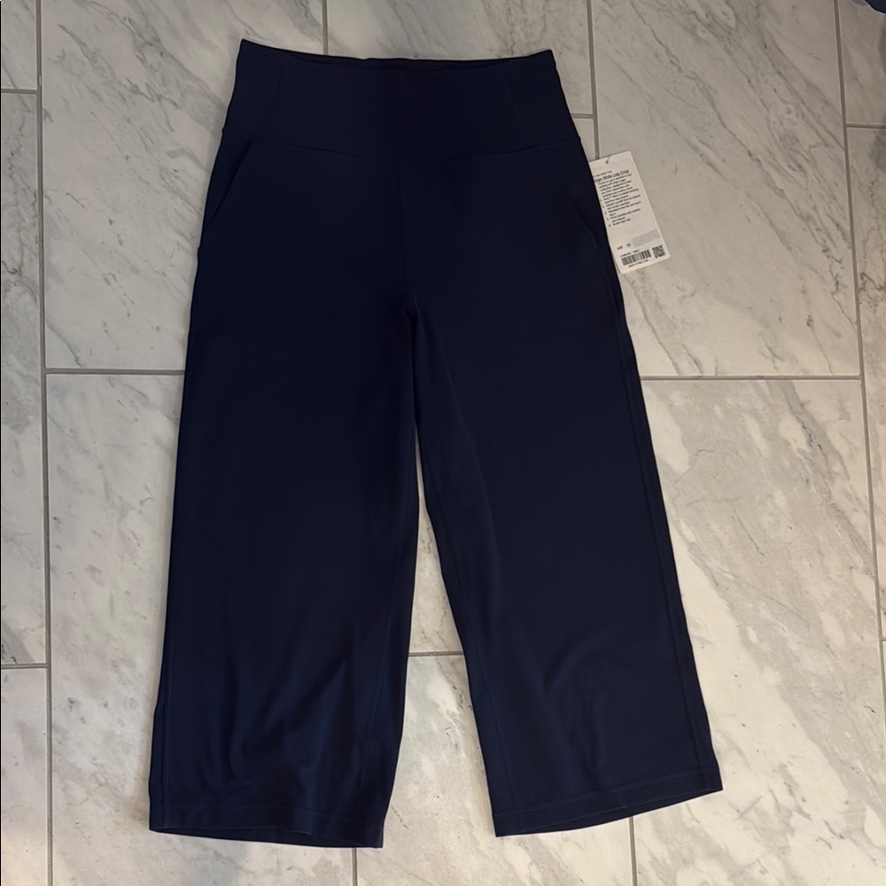 lululemon athletica Navy Wide Leg Pants